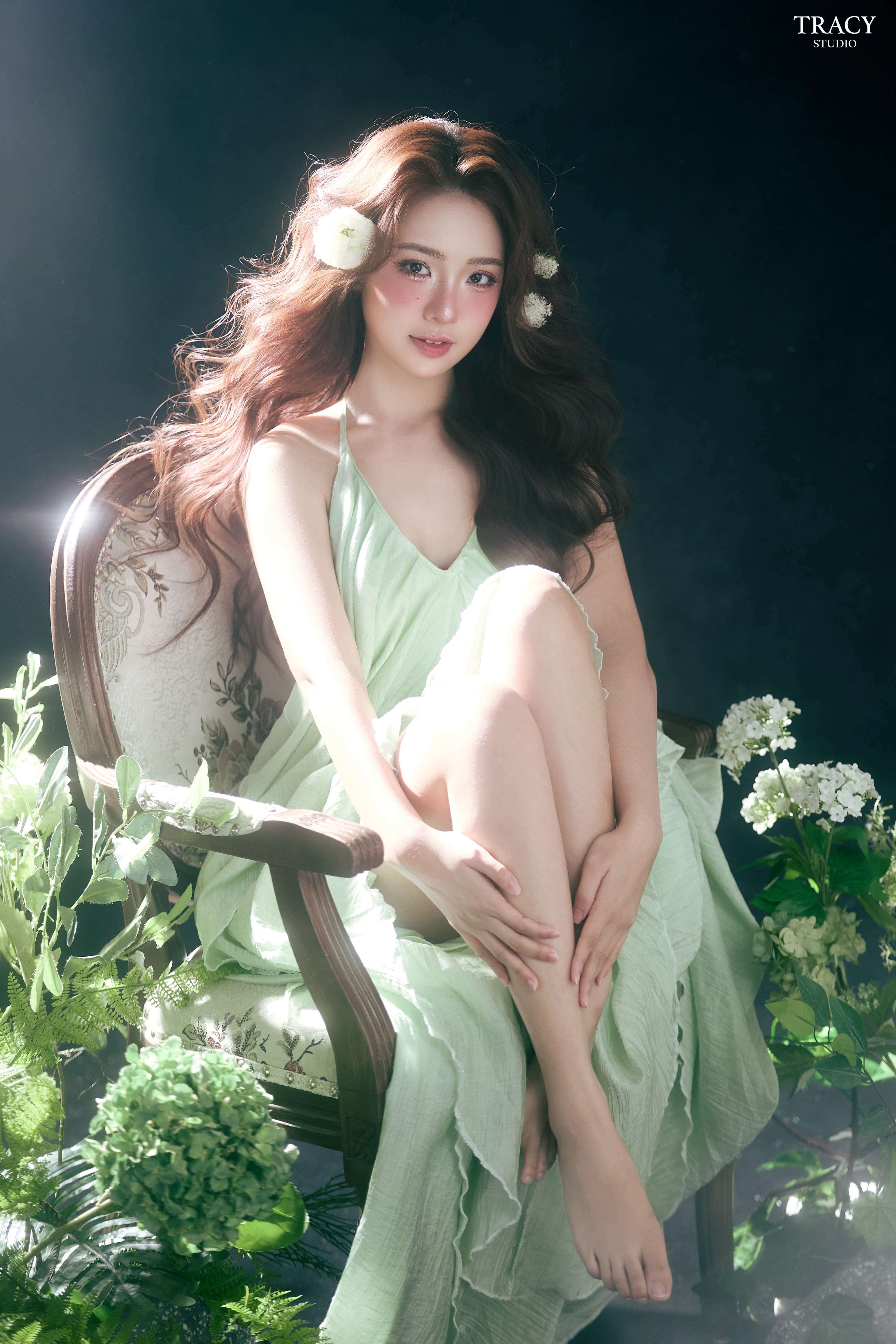 tracy studio chụp concept nàng thơ trúc linh